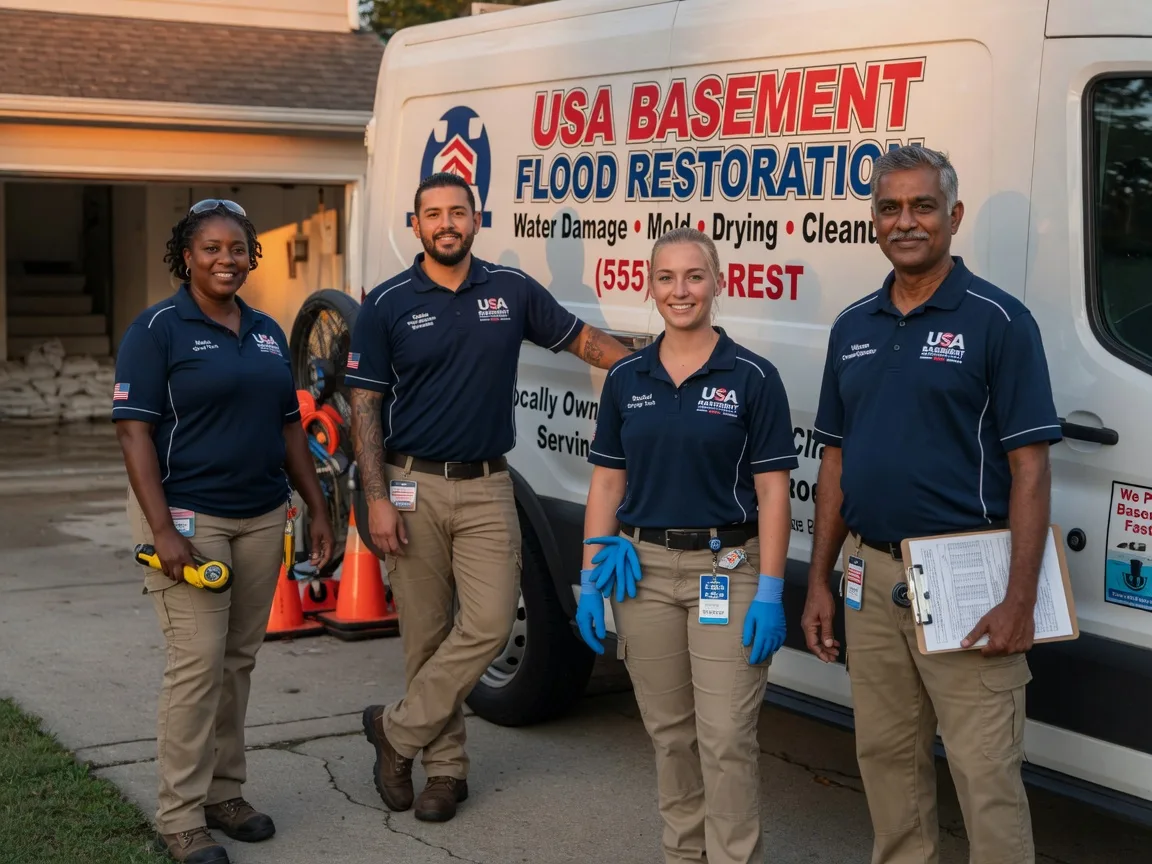 Basement Flood Cleanup company in Howe, OK